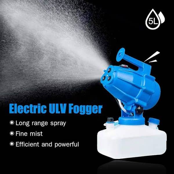 ELECTRIC ULV COLD FOGGER MACHINE , TRI JET MIST MACHINE DISINFECTION 0