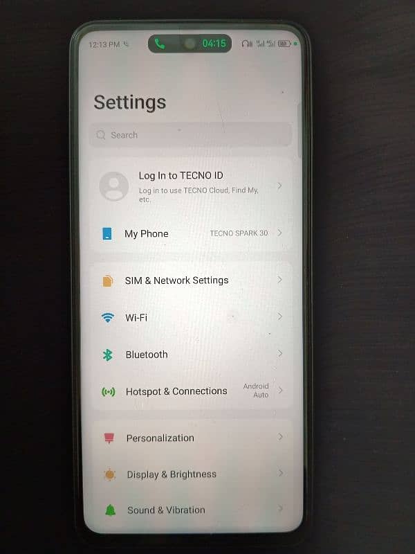 Tecno Spark 30 Bumblebee edition 8
