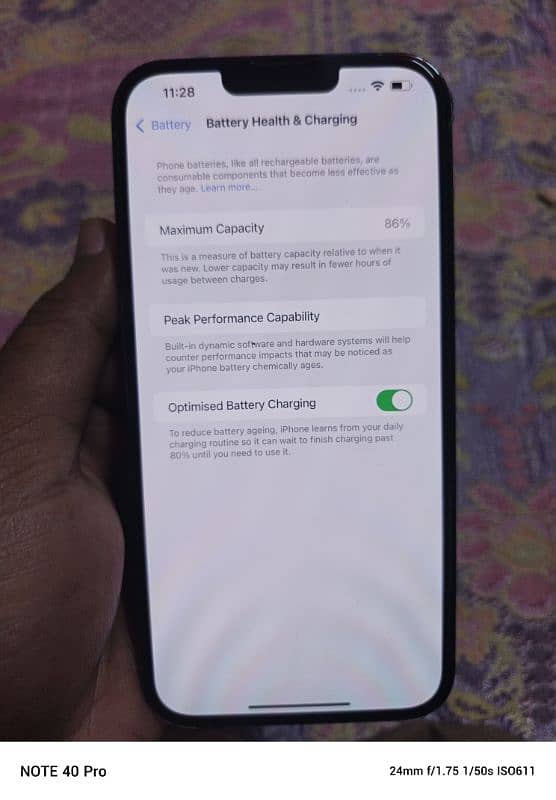 ihone 13 pro max | PTA Approved | 128GB 4