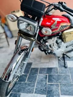 Honda Cg 125 Gold Edition 2025 Advance