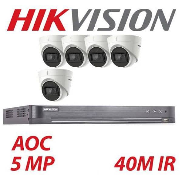 Hikvision Cctv Camera Setup Installation. Night Vision Waterproof hd 1