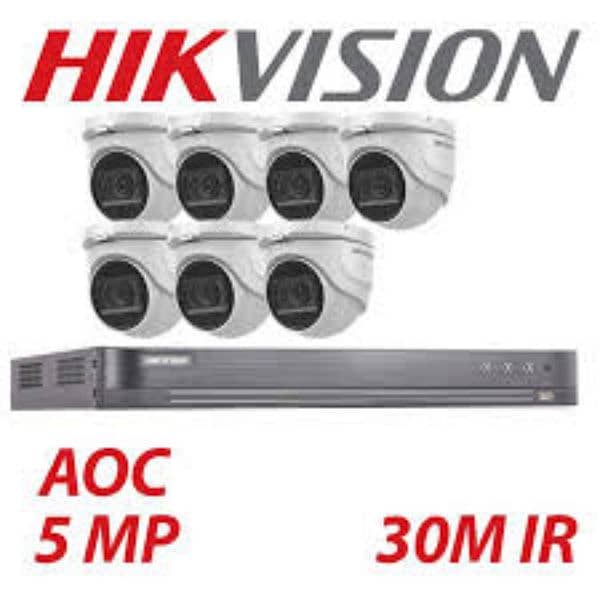 Hikvision Cctv Camera Setup Installation. Night Vision Waterproof hd 2