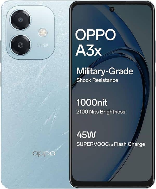 Oppo A3X. 10 day use only 0