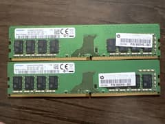 8x2 16gb ramsticks samsung ddr4