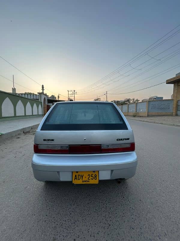 Suzuki Cultus 2002 full original condition car 5