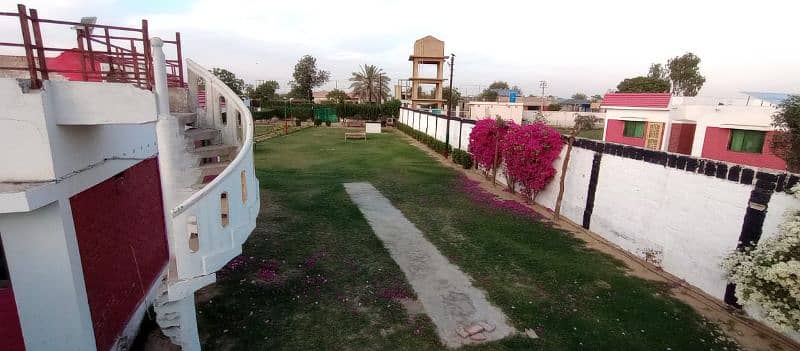 ideal farm house is available for rent in gadap town Karachi. 5