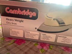 heavy weight dry iron