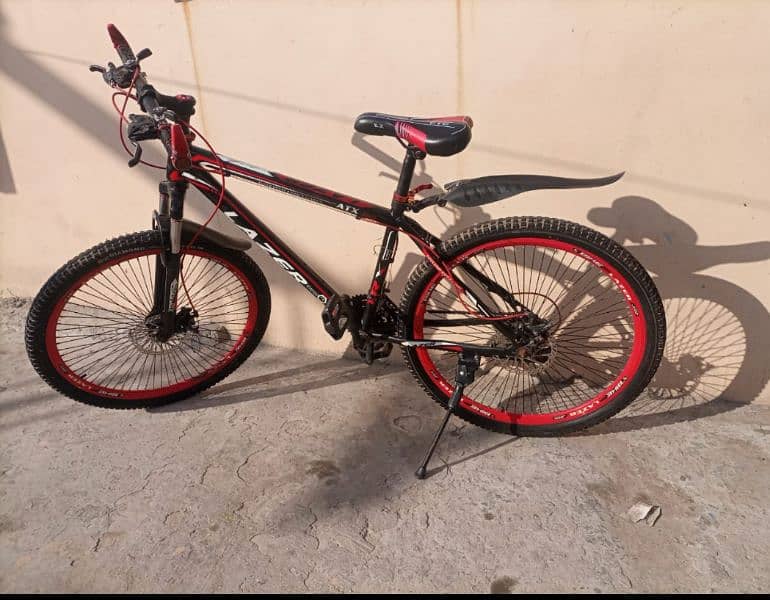 26 inch bicycle almost 3 months used looking like new 2