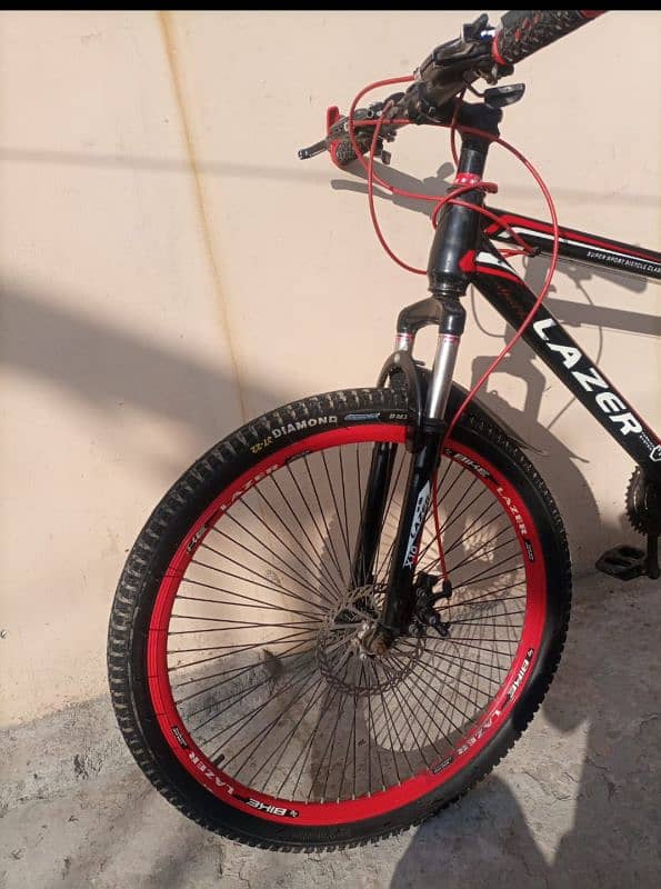 26 inch bicycle almost 3 months used looking like new 5