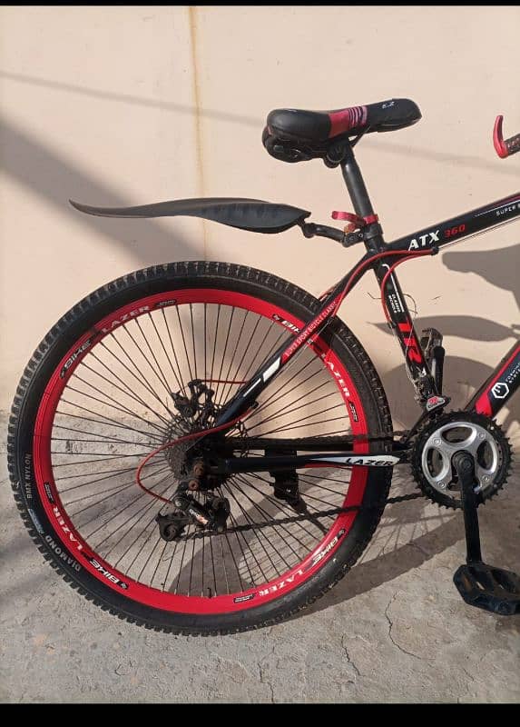 26 inch bicycle almost 3 months used looking like new 6