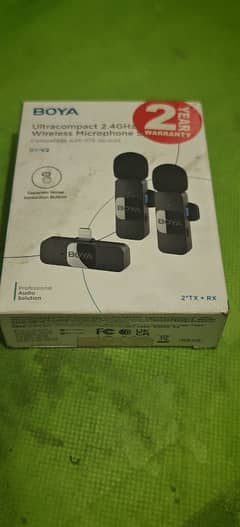 BOYA By-2wireless mic