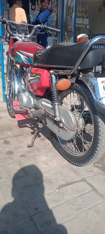 Honda 125 2022/2023 modal 5