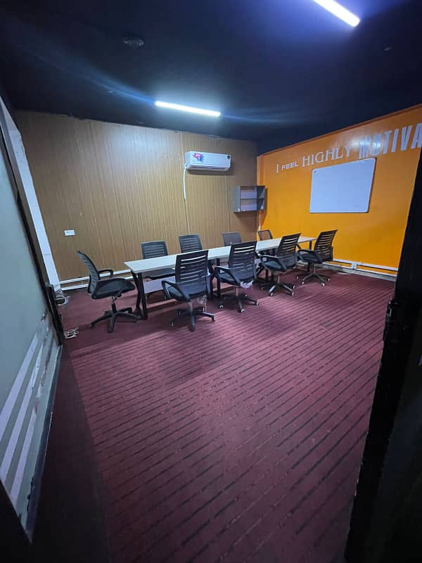 1 kanal ground floor hall available in Johar town 2