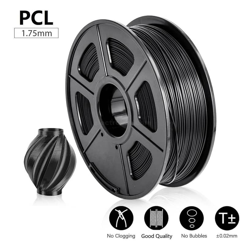 3D Printer Spool PLA /PLA+ /ABS /PCL /PETG /SILK /TPU Filament 9