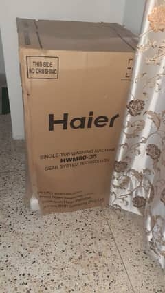 Haier Washing Machine  and Super Asia spinner