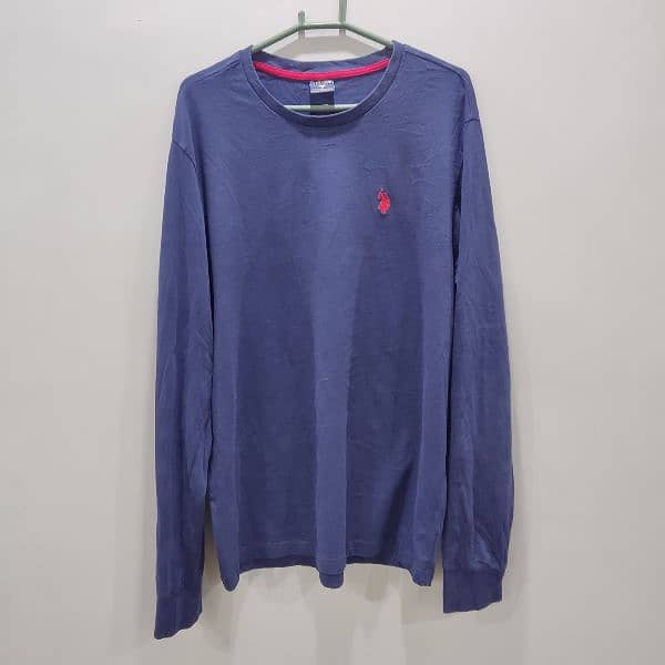 original US Polo full sleeves cotton shirt  Medium 0