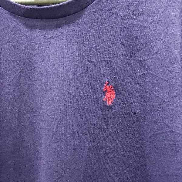 original US Polo full sleeves cotton shirt  Medium 1