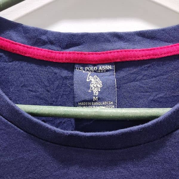 original US Polo full sleeves cotton shirt  Medium 2
