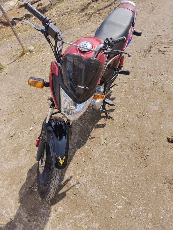 Honda C. B. 125F. 2021 Modal Rawalpindi number. 0