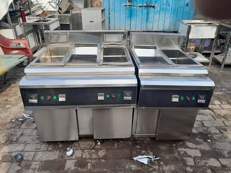 Commercial kitchen Equipments - Hot plate grill - Oven - Bain Marie 3