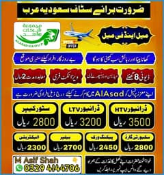 Vacancy in Saudi Arabia Company for Pakistanies, Urgent Jobs in Saudia