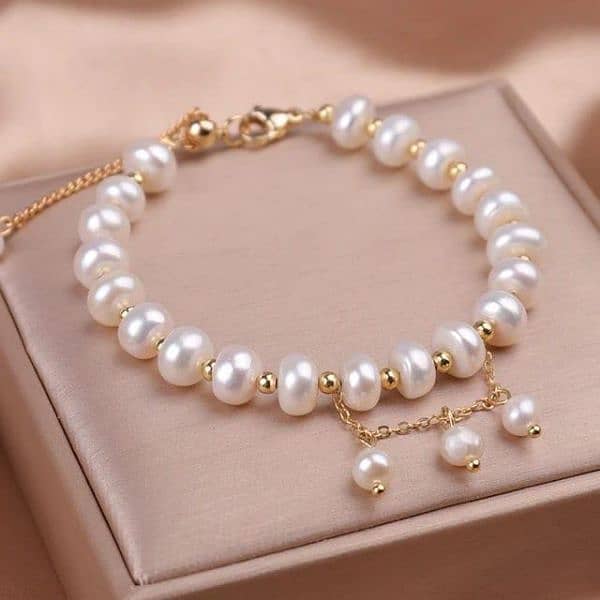 pearl beaded bracelet 2