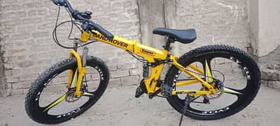 Land Rover foldable cycle