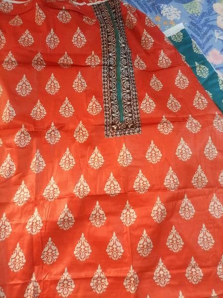 lawn Branded rangreza dress unstich sale 1700 2