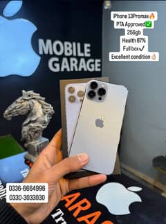 Iphone 13Promax 256gb pta approved full box