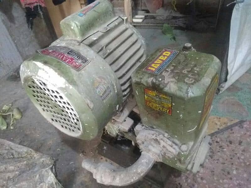 section pump jawed pump+motor (1 ) (HP) 4