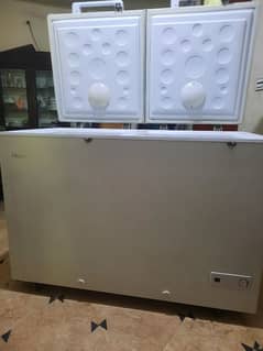 haier freezer 2 door