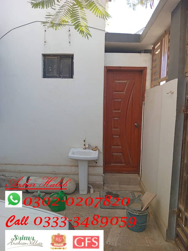 160 yard 3 bed DD, Portion Villa For Rent, Saima Arabian villas, North Karachi 3