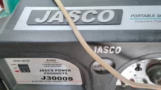 Jasco J3000S - 3 Kva [2.5 Kw] Petrol & Gas Generator