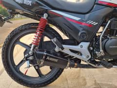 Honda CB150f Black with PPF