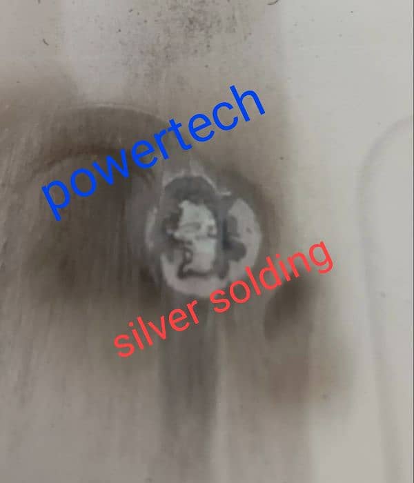 fridge Silver solding 5