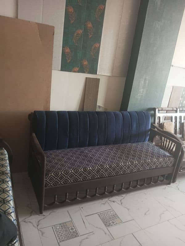 5 seater sofa Wood 3