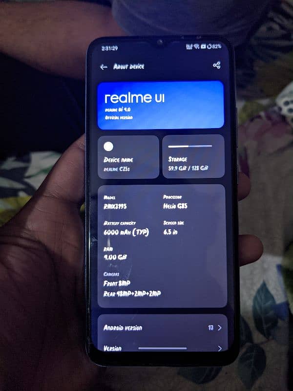 realme c 25s 8/128 1