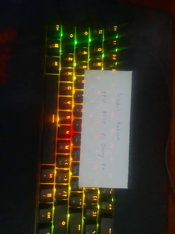 Gaming mechanical keyboard 0