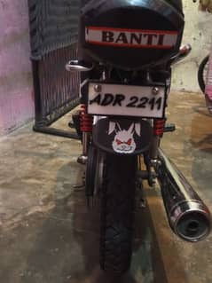 Honda 125 urgent sale Golden number