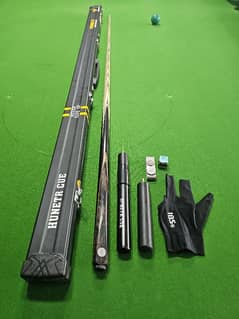 Hunter Ultimate Pro Snooker Cue. with Aluminium  Box And All accessori