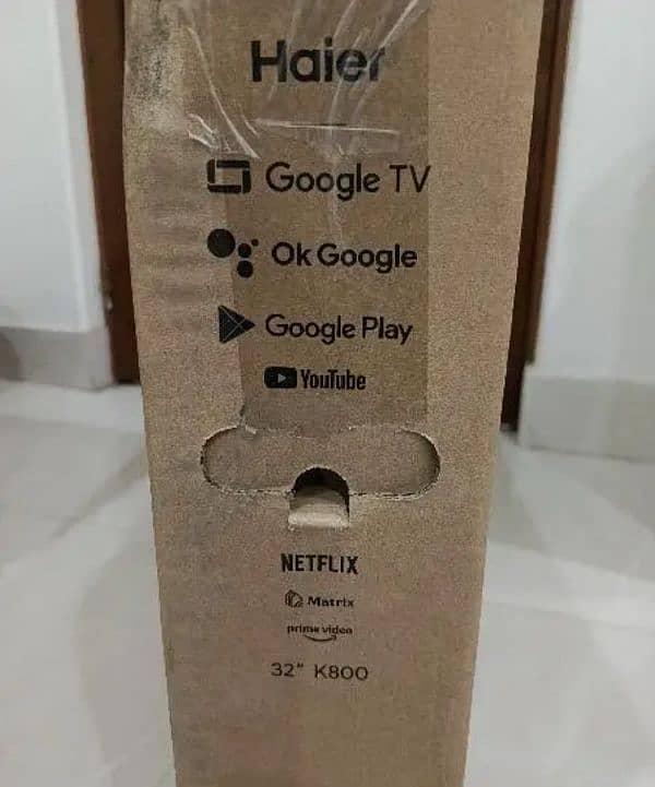 Haier Google Smart Tv 32 inch Led Latest Model K800 Brand New Condtion 5