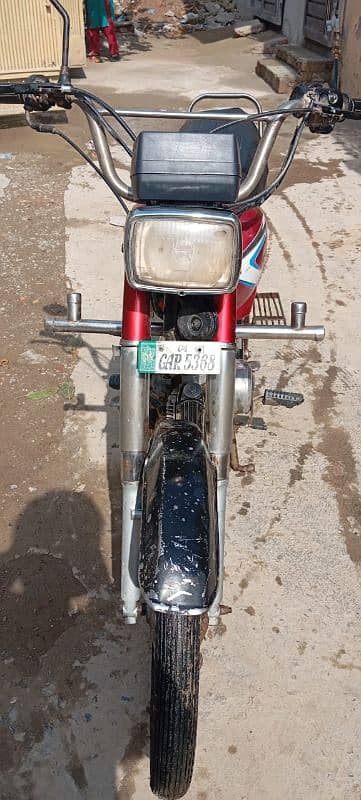 Honda 70 2004 model Gujranwala nambar 5