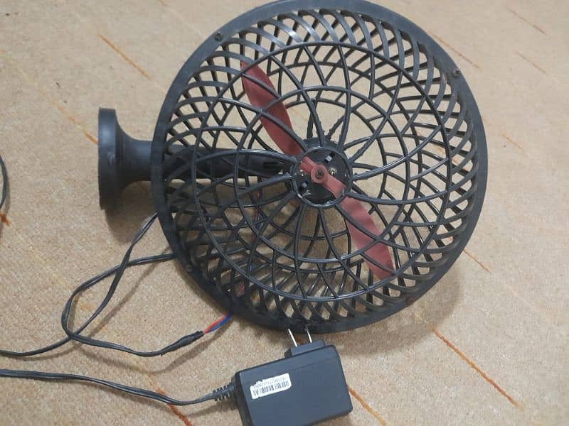 ac dc fan adapter k sath hain new hain 0