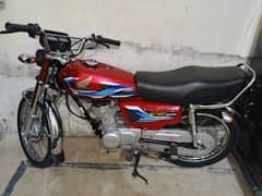 Honda CG 125 red condition all oK 10%9.5