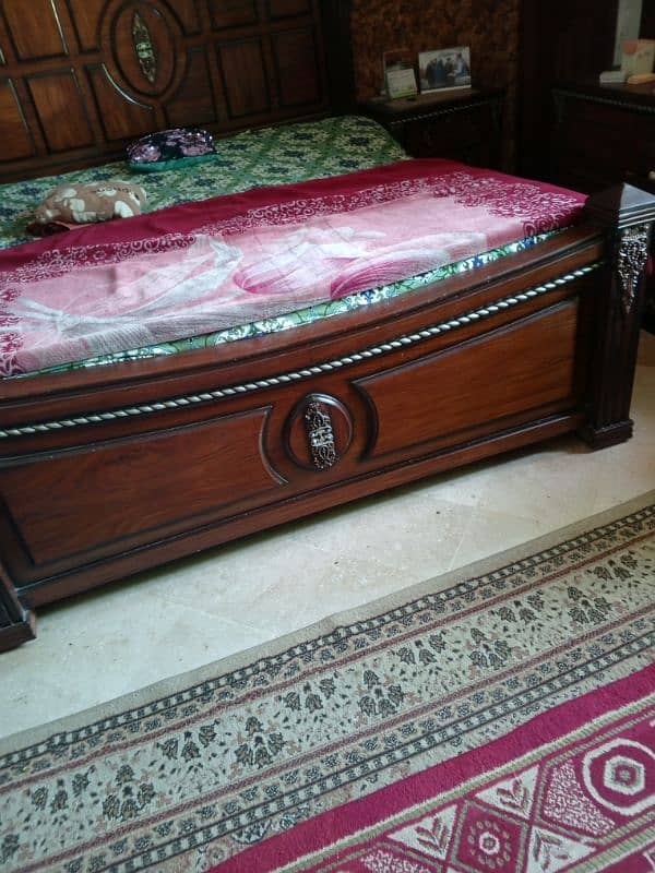 double bed with dressing 6