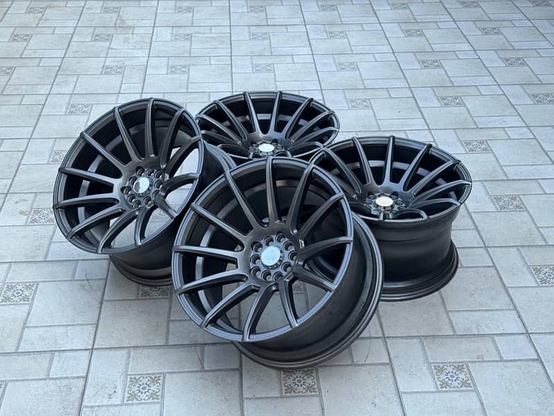 North wheels D005 18 inch rims and pirelli tyres 2