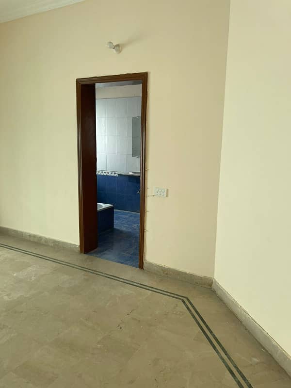 1 Kanal Upper Portion is for rent in Wapda Town D3 Block. 12