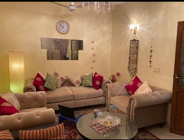 jauhar bellie view three bed dd apartment for rent in johar 2