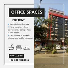 Offices & Bachelor Accommodation at Liaquat Road Rawalpindi