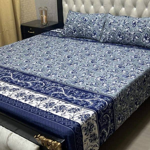 3D Crystal Cotton Bedsheets 5